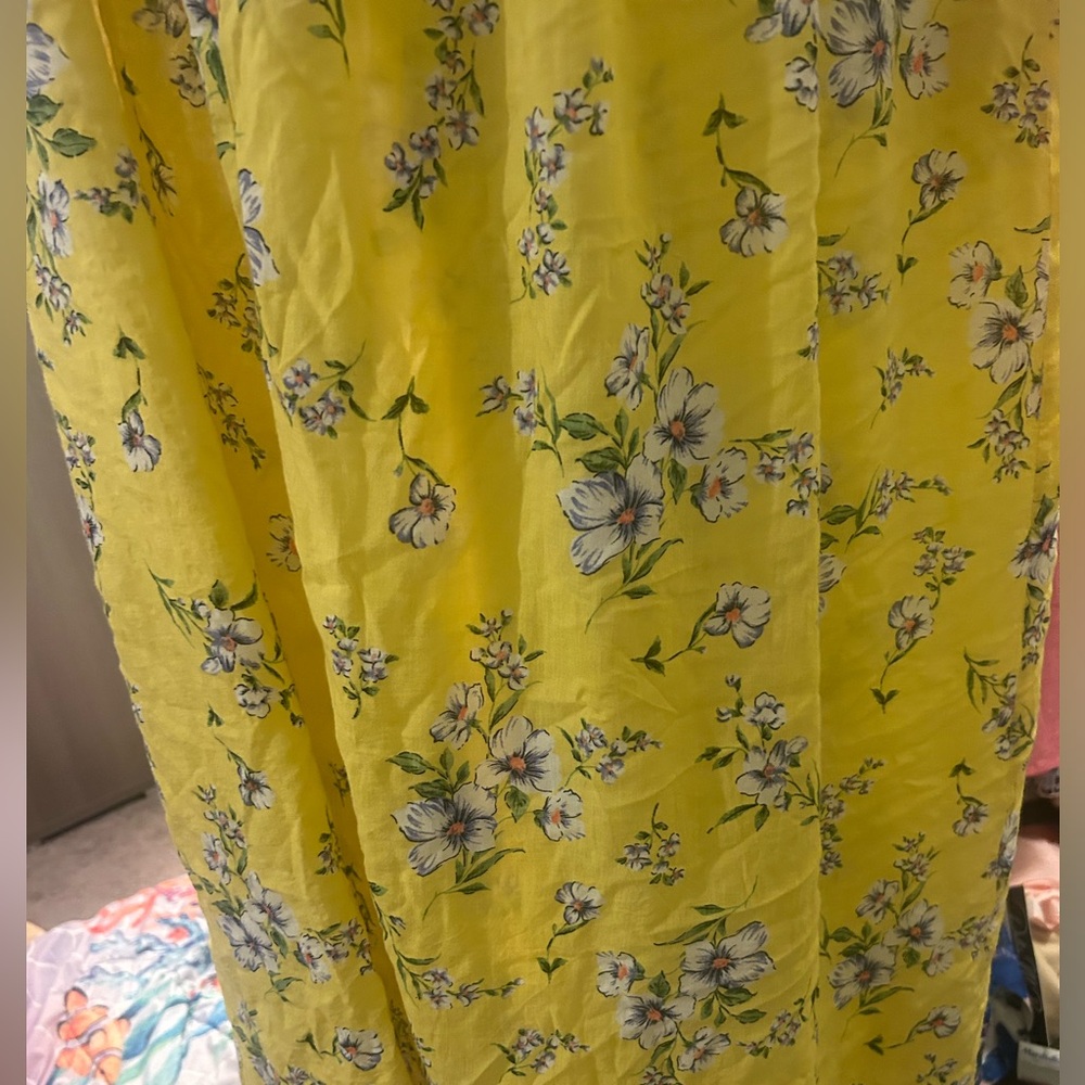 Floral Print Dress with Pockets size 12 XL - Picture 3 of 3